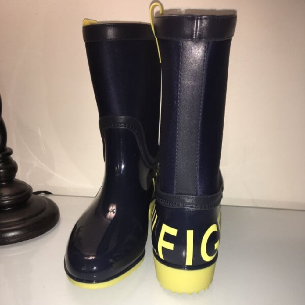 TOMMY HILFIGER Dual-color Rain Boots NWOT